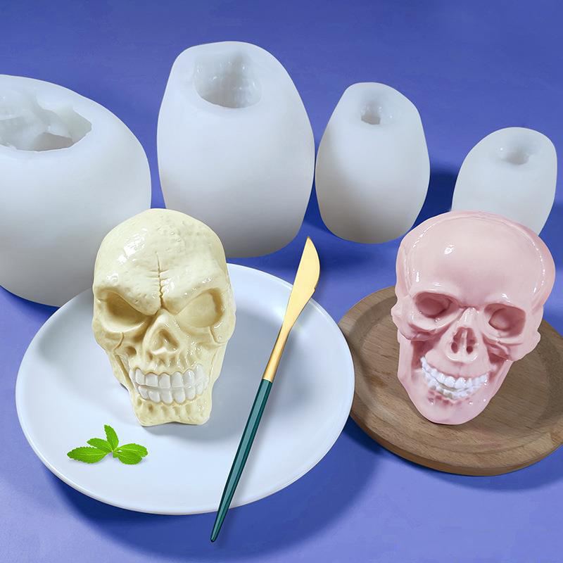 A Great Design Skull Silicone Mold