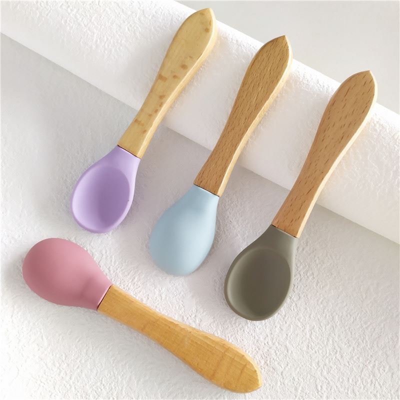 Feature Of The Silicone Baby Feeding Spoon