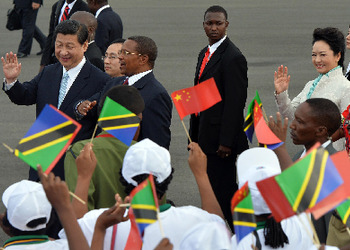 President Xi Jinping visit Tanzanian