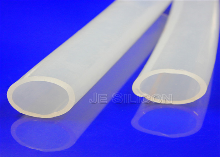 What are the characteristics of large diameter silicone tubes?