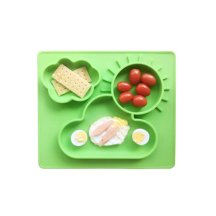 New BPA Free Healthy Suction Plates, A Kind Of Silicone Product May Set Limits Toddler’s Throwing Behavior