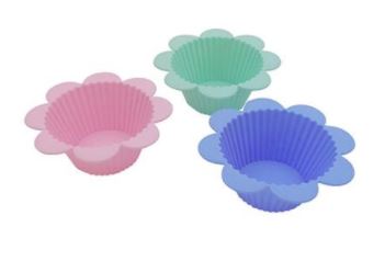 Cute Flower Muffin Sillicone Cups, Bring You A Sense Of Beauty Among Baking Process