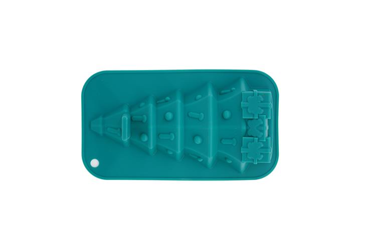 Hight Quality Baking Tools Christmas Tree Shape Silicone Cake Mould