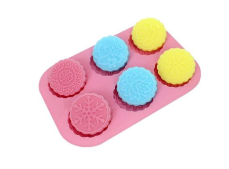 China Mid Autumn Festival Special Silicone Food Making Tools Mooncake Mold