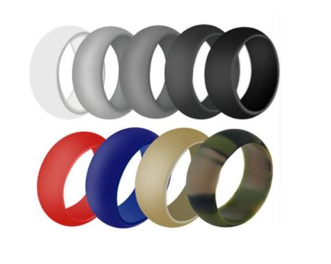 Wholesale Cheap Price Silicone O Ring Blacelet Promotional Gift