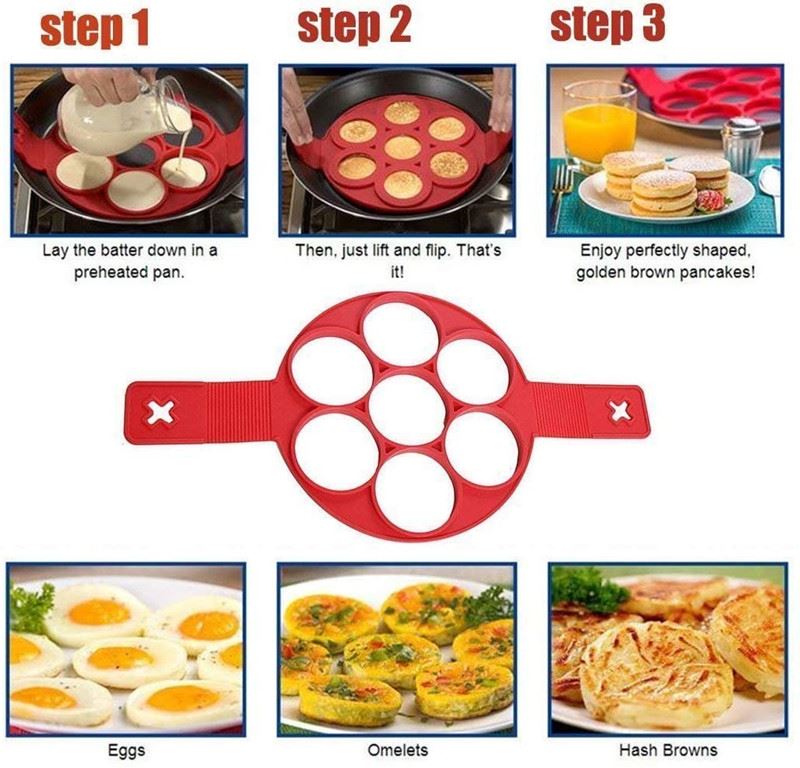 Function For The Silicone Pancake Mold