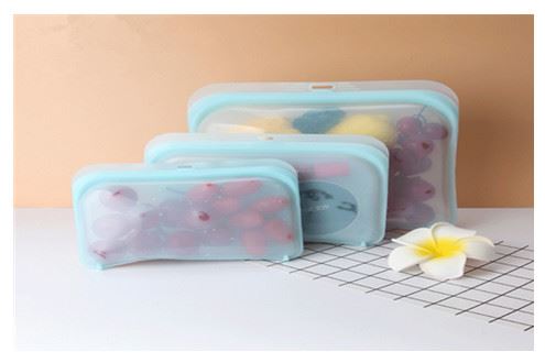Advantage For Zip Top Reusable Silicone Containers Bags