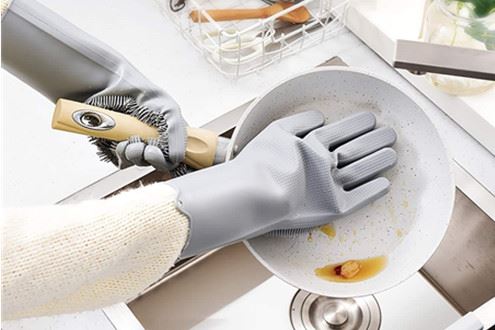 What Is Silicone Scrubbing Dishwashing Glove?