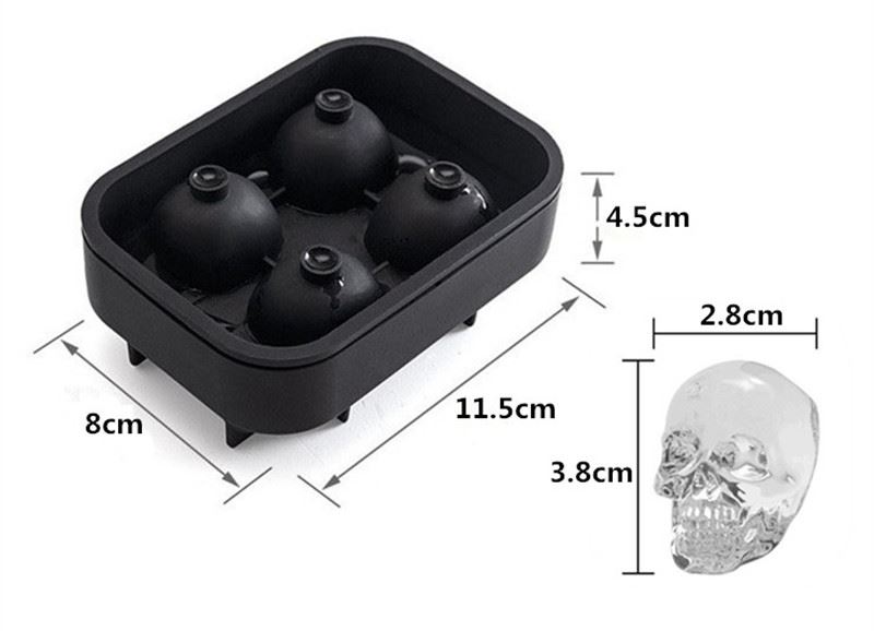 How To Use Silicone Skull Mold For Ice Making?