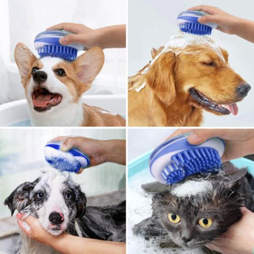 What Is Shampoo Dispenser Grooming Brush