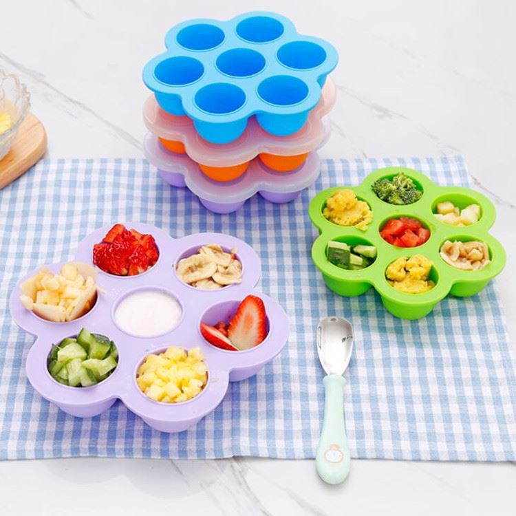Features Of Silicone Baby Food Storage Tray