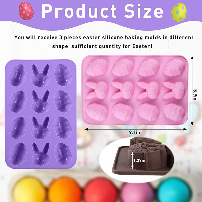 What's The Easter Egg And Bunny Silicone Molds?