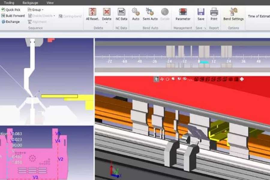 How to ensure that the bending machine makes parts as efficiently as possible?